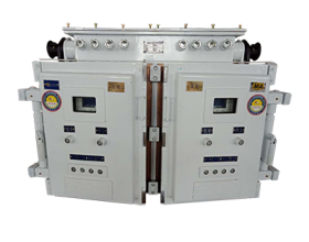 煤礦風(fēng)機(jī)用隔爆兼本質(zhì)安全型雙電源真空電磁起動(dòng)器系列QJZ4-2×200/1140(660、380）SF